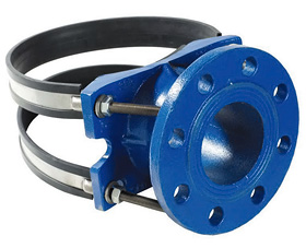 Colier bransare teava metal D.225 x 4" cu flansa (8 gauri)  BOHAMET