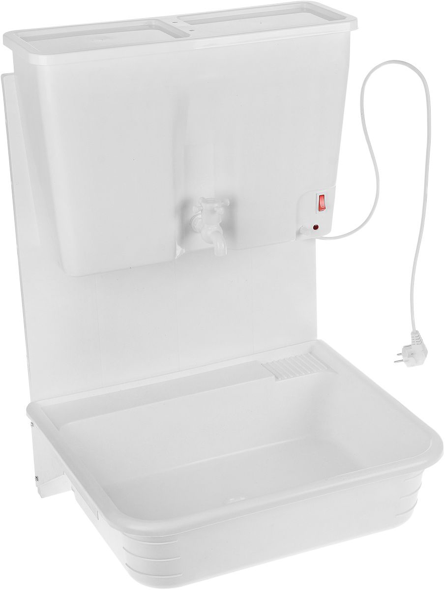 Spalator de maini suspendat cu robinet si lavoar (set) 17 L (ЭВБО-17) cu incalzitor