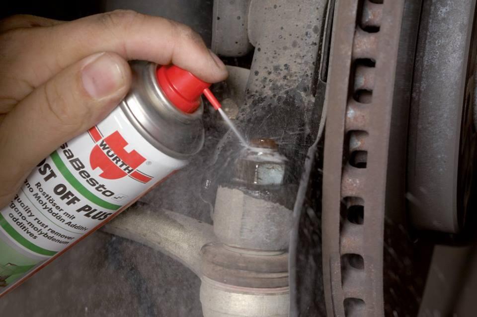 Растворитель ржавчины Rost off plus 400 мл (0890 200)  WURTH