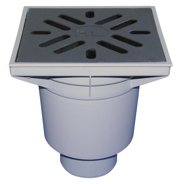 Sifon exterior vertical D.160 fonta, 244 х 244 mm, 7 t HL606/5  HL