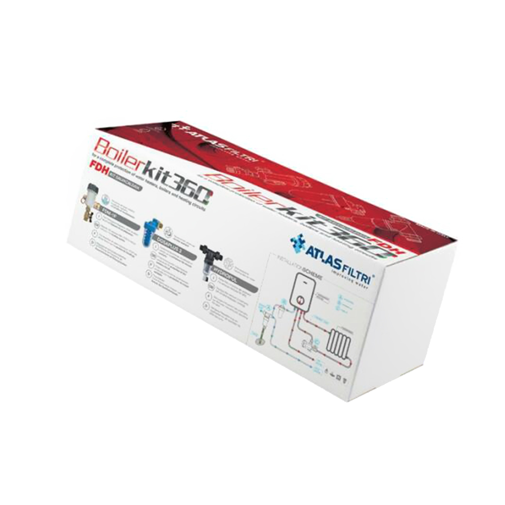 Фильтр для котлов и систем отопления Filtri Boilerkit 360 FDH (FDM1P + Dosaplus3 + Hydropol)  ATLAS FILTRI