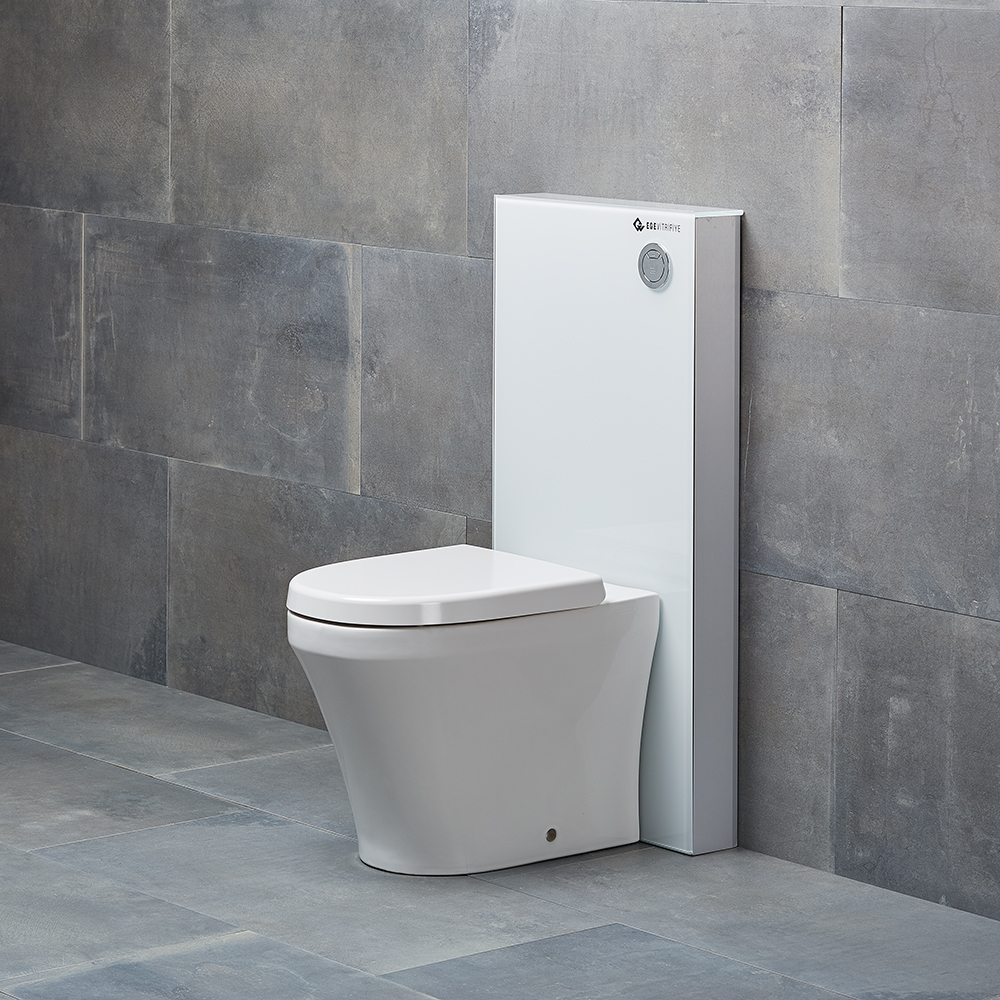 Бачок-инсталляция WC стеклянный (белый) (3291) EGE VITRIFIYE