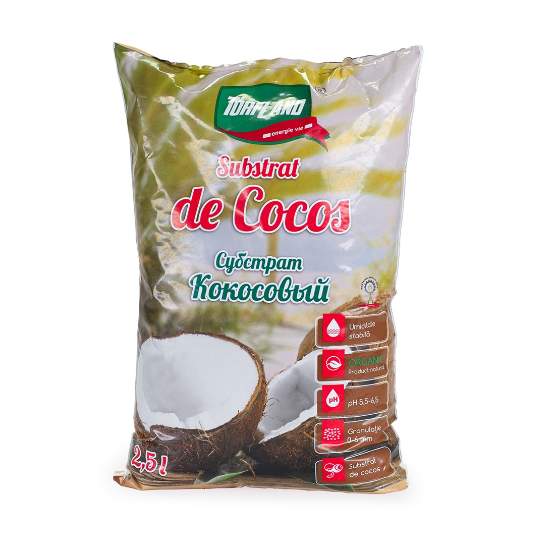 Substrat de Cocos 2.5 L  TORFLAND