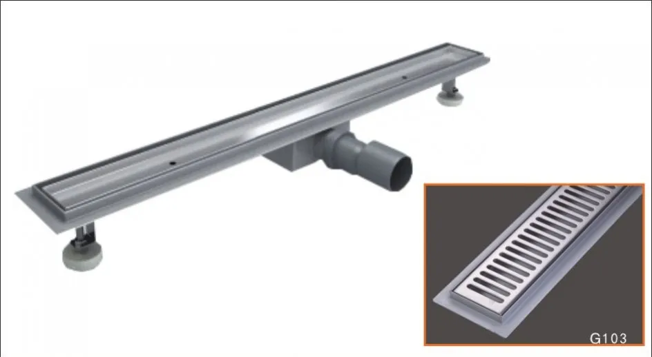 Rigola Liquid Stripes set G103 500 x 70 mm (83319)