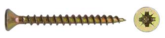 Surub pentru lemn (galben) 6.0x80 (10 buc.)