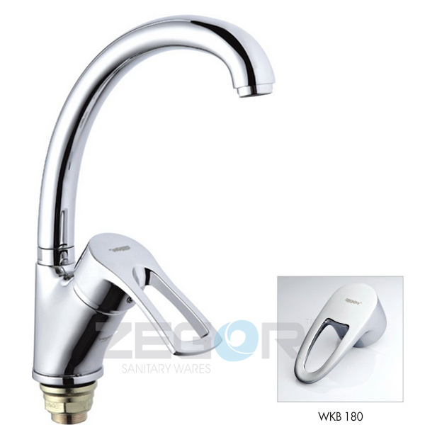 Смеситель для кухни (ухо) DYU A180 (DYU4) на гайке  ZEGOR