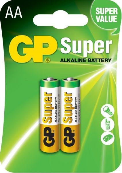 Baterie  1.5V Super 15A-2UE2 (15A-U2) (2 buc.)  GP