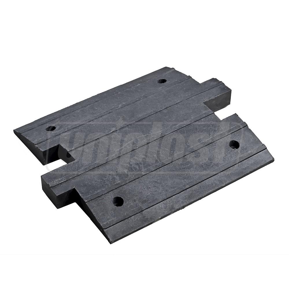 Устройство принудительного снижения скорости (прямой) 470x490x50 (черный) (без болтов) C250