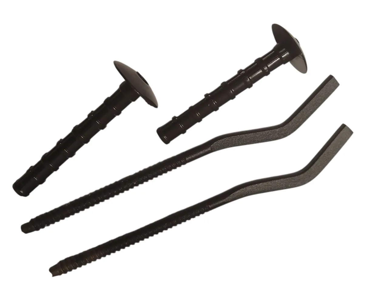 Suport calorifer (negru mat) 170 mm x 7  EC