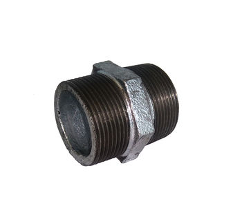 Ниппель D. 1.1/2" гальванизированный SK (RU)