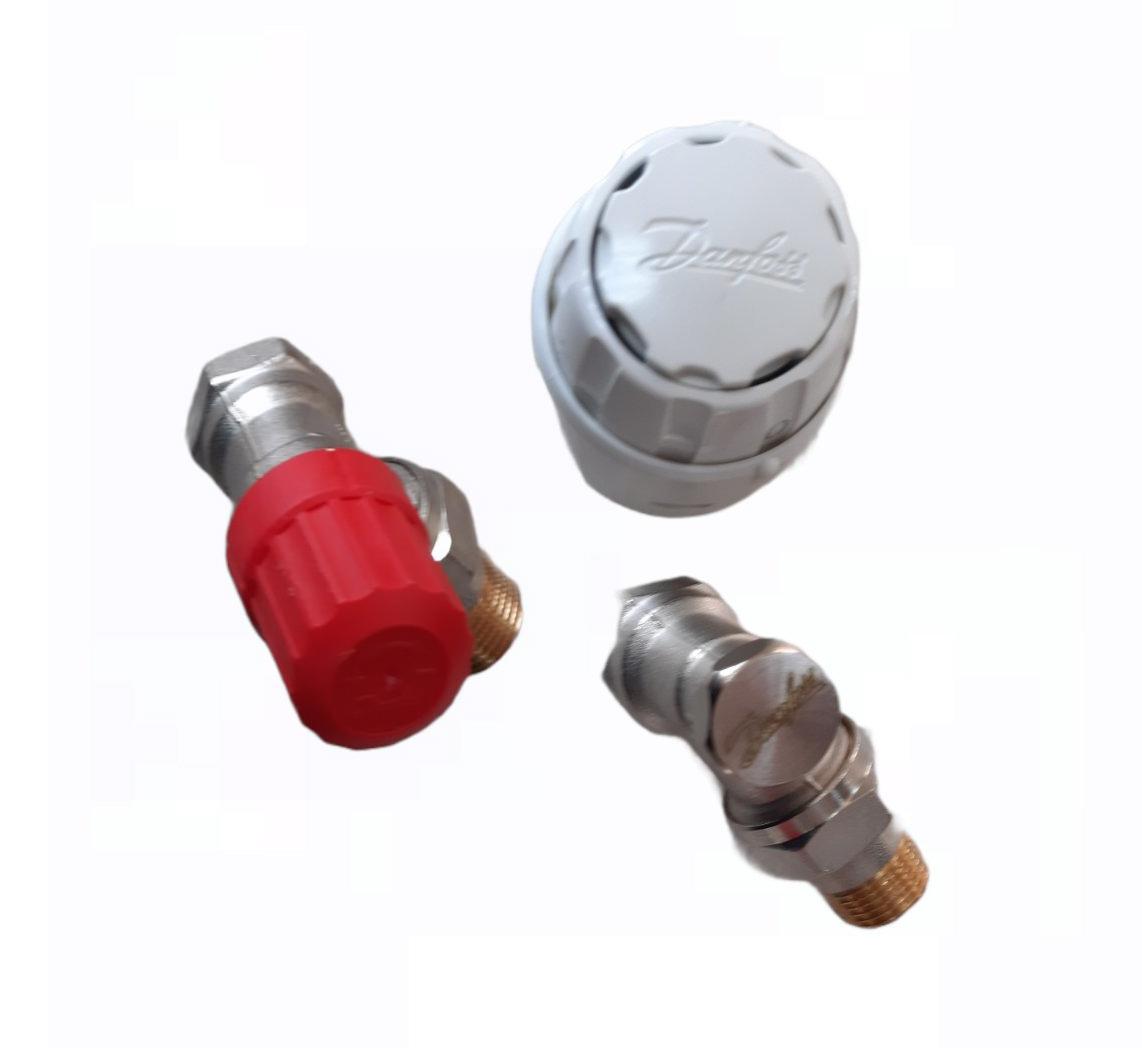 Комплект термостатический RAS-C2 + RA-N15 + RLV-S 15  DANFOSS