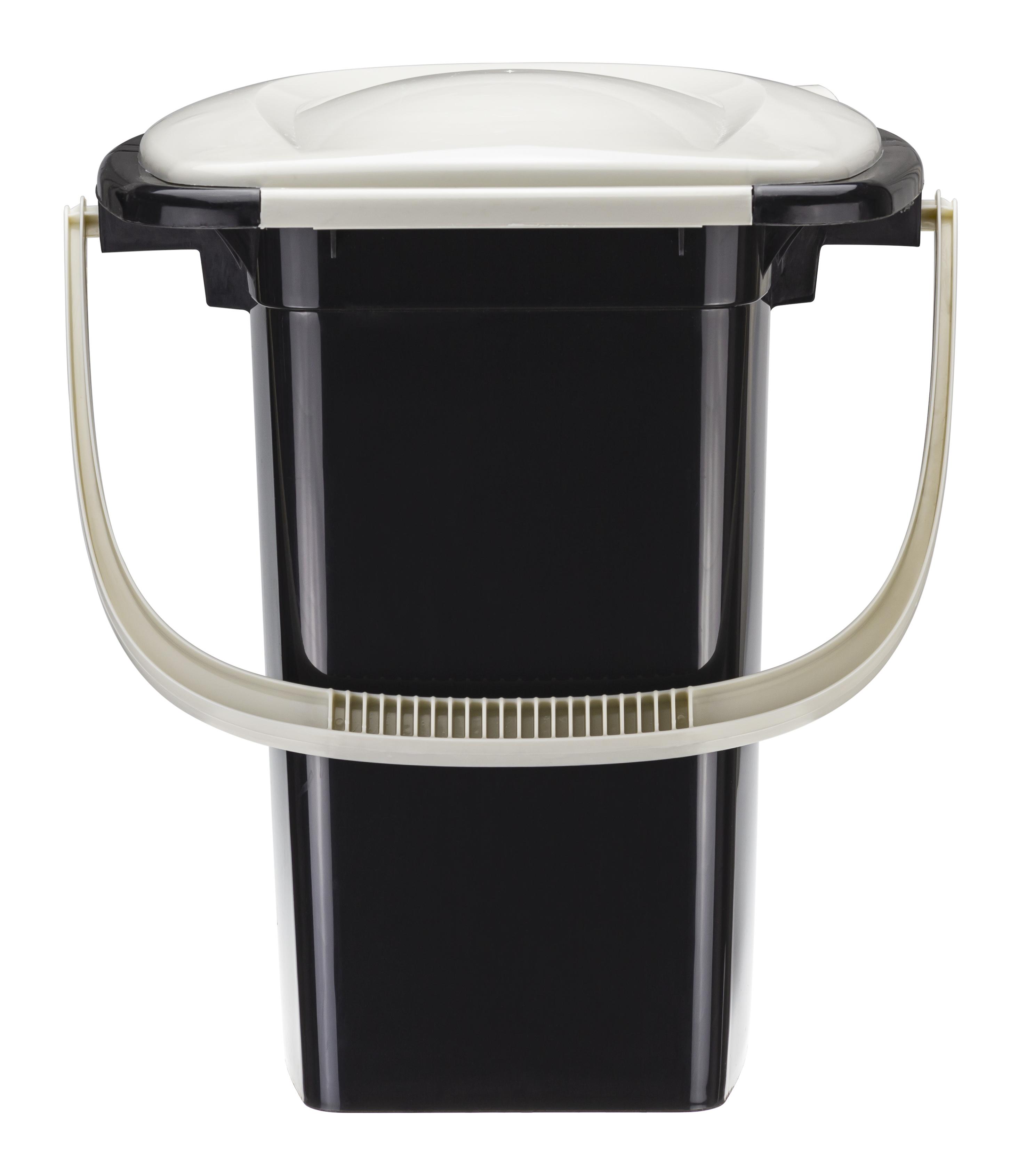 Caldare WC 16 L plastic cu capac M2459