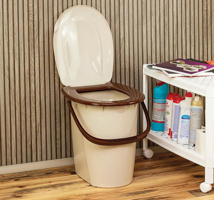 Caldare WC 24 L plastic cu capac M2460