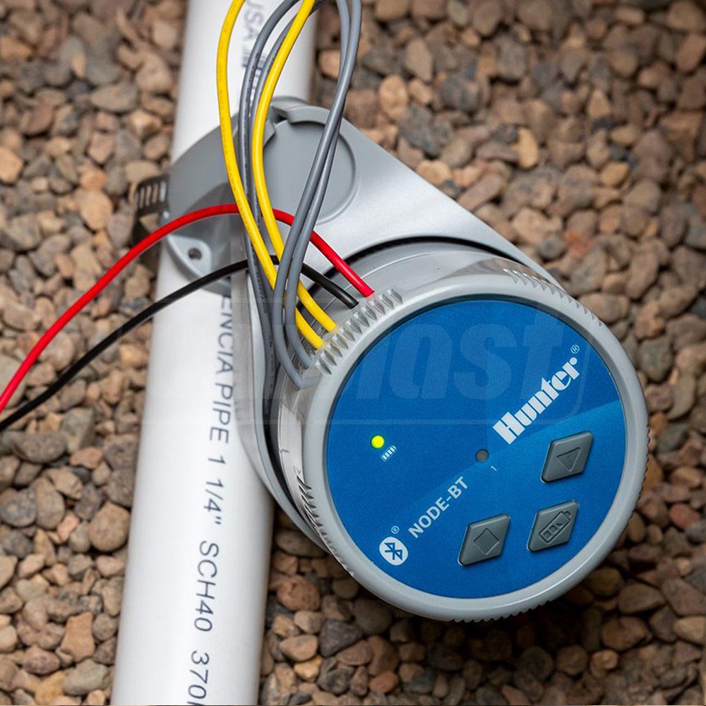 Блок управления поливом автономный 22 V, 2 зоны NODE-BT-200 (на батарейках) Bluetooth  HUNTER