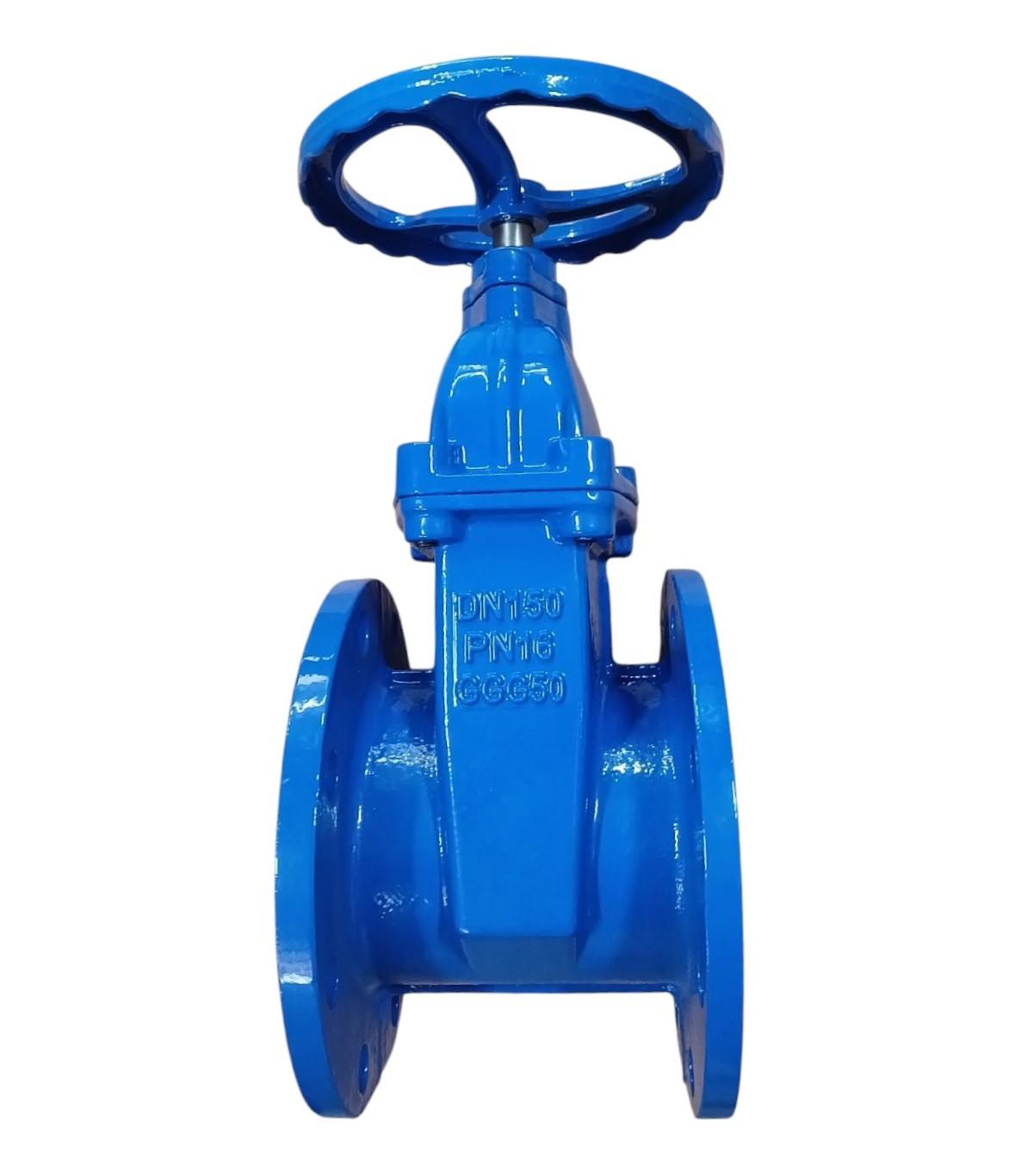 Vana fonta D.150 PN16 pana cauciucata DIN3352-F4 (L=202 mm) (8 gauri)  UNV