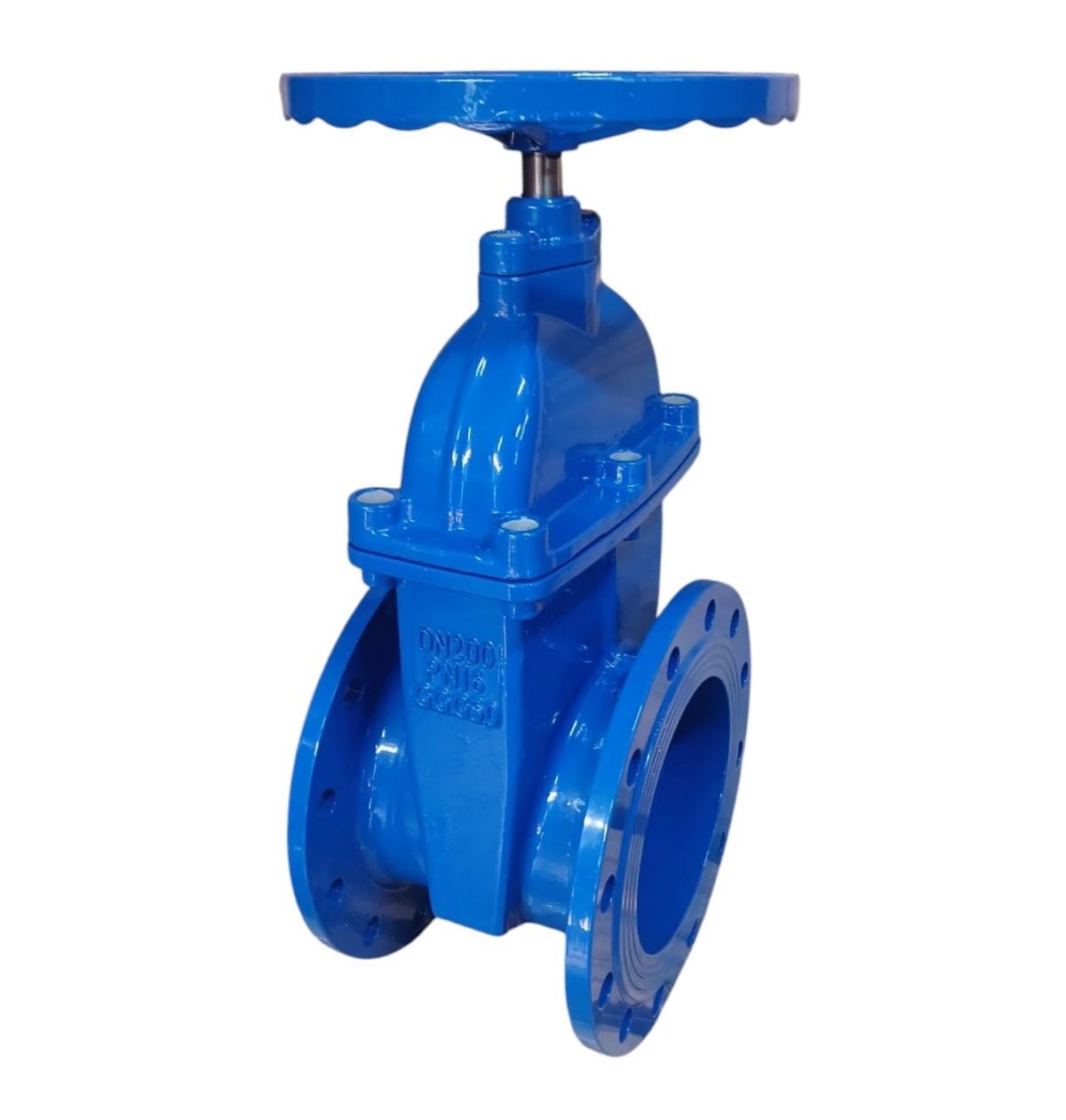 Vana fonta D.200 PN16 pana cauciucata DIN3352-F4 (L=225 mm) (12 gauri)  UNV