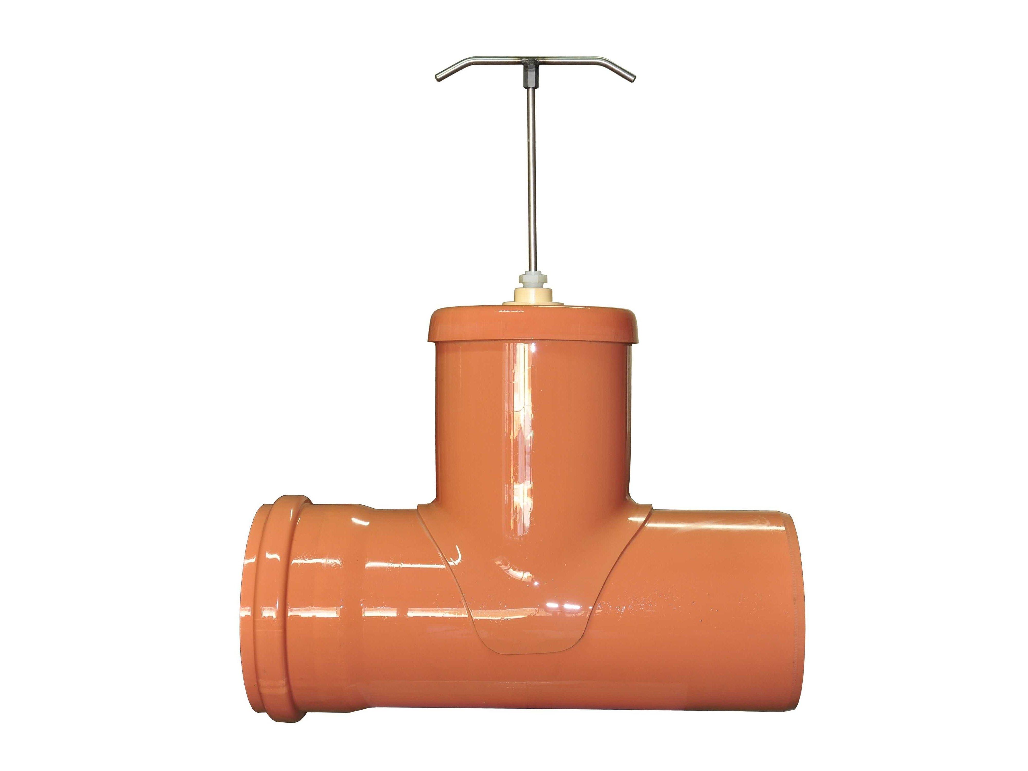 Шиберная задвижка ПВХ D.315 для канализации  МПЛАСТ