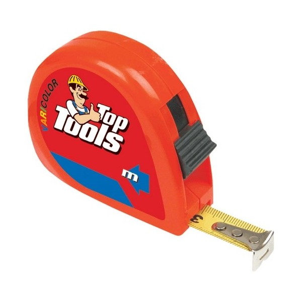 Ruleta de masurat 10 mm Varicolor TOP TOOLS