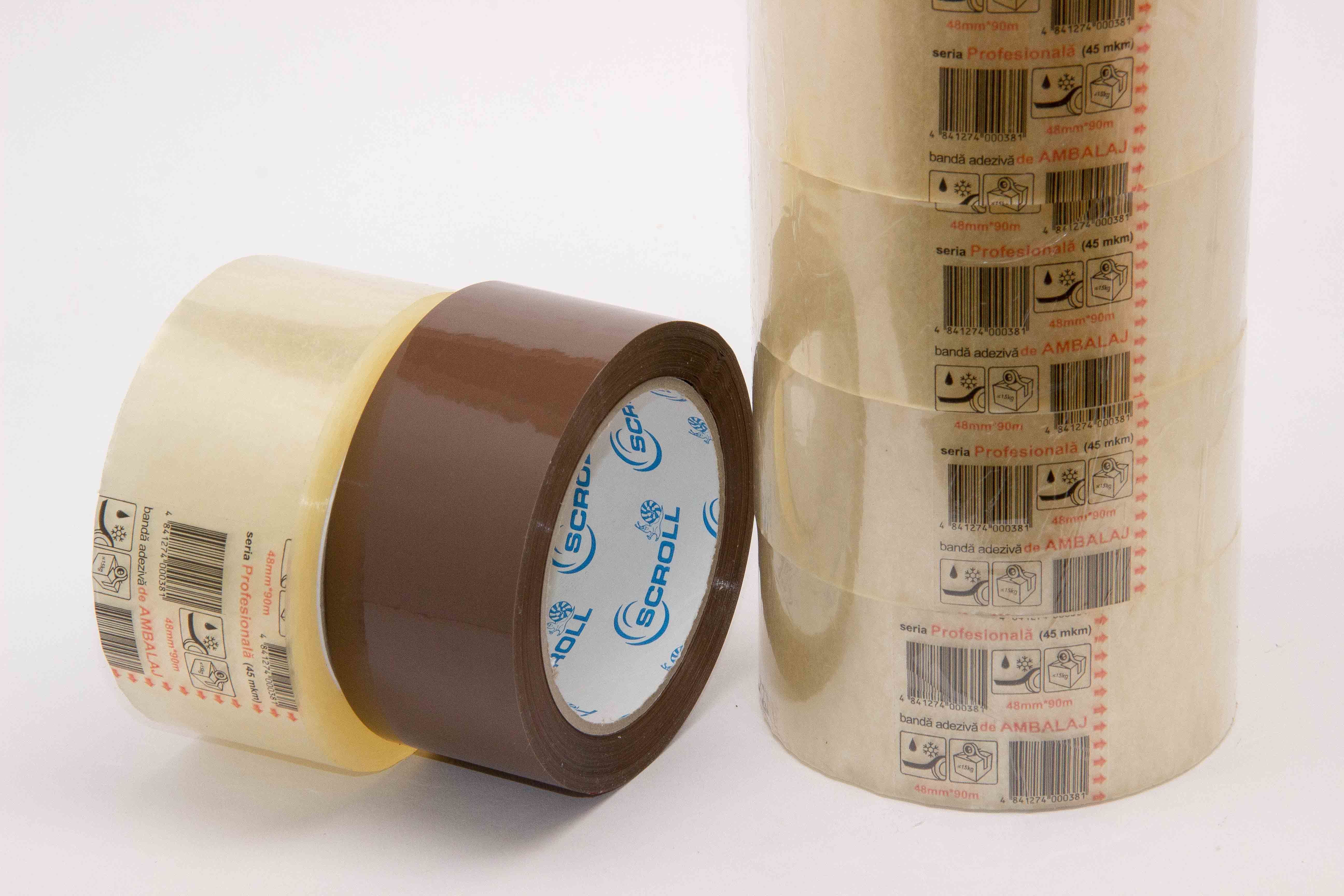 Banda adeziva din PE pentru reparatii 48 mm x 25 m