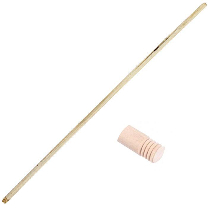 Coada lemn filetata L=1.2 m (pentru mop, matura s.a.)