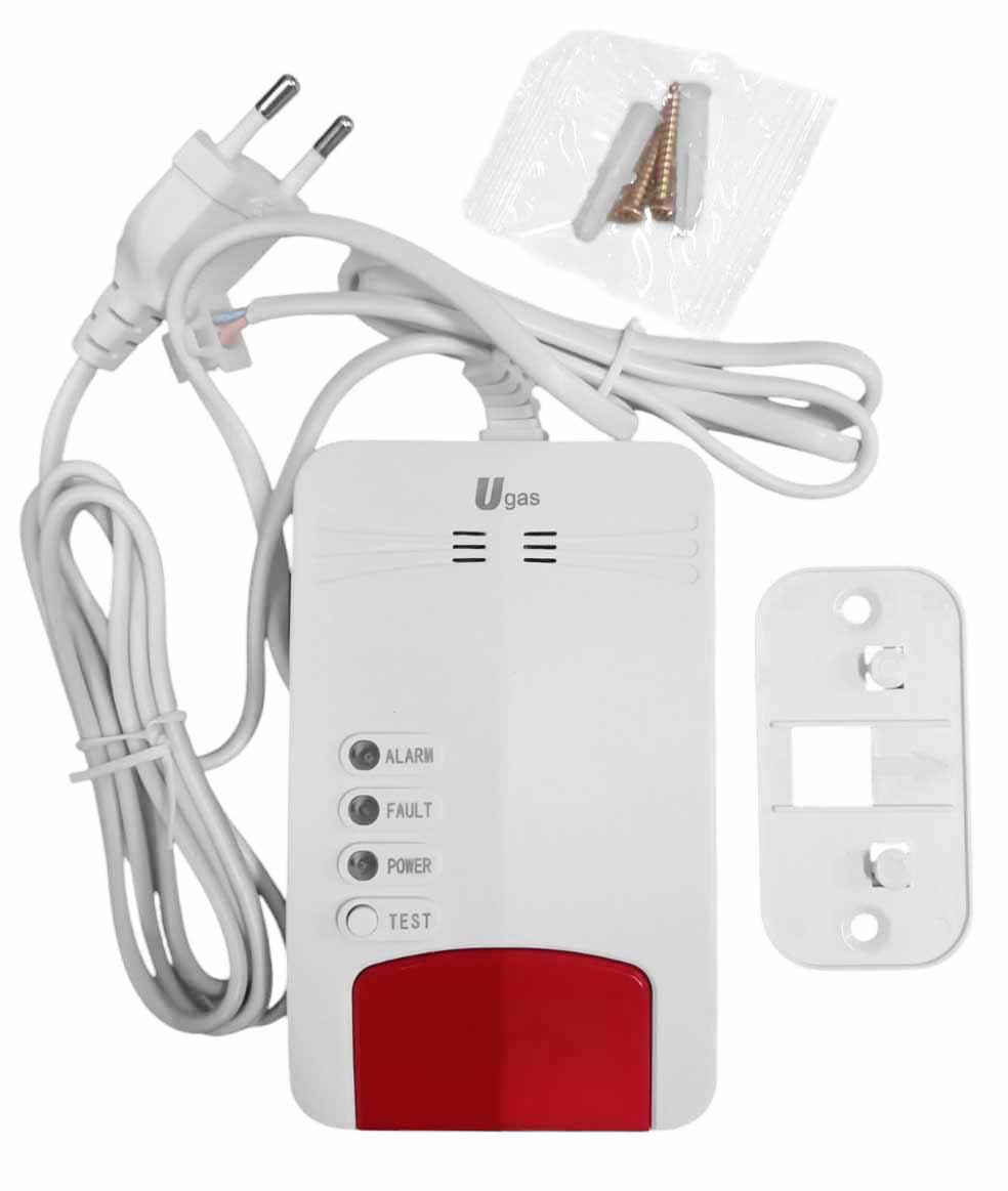 Газосигнализатор SAFE HOUSE 250 Dual  UGAS (метан CH₄ + угарный газ СO )