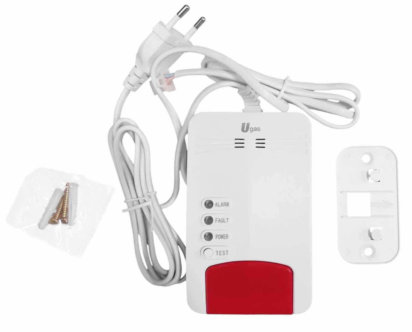 Semnalizator gaz SAFE HOUSE 250 Dual UGAS (metan CH₄ + monoxid de carbon CO)