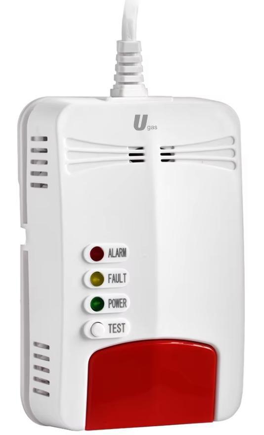 Semnalizator gaz SAFE HOUSE 250 Dual UGAS (metan CH₄ + monoxid de carbon CO)