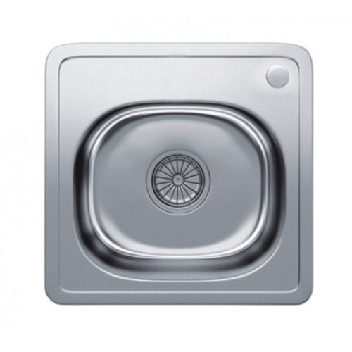 Chiuveta de bucatarie inox 0.8 mm (satin) 38/38 cm 3838