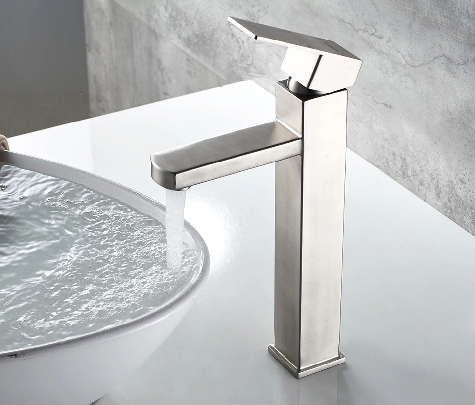 Baterie lavoar montare pe blat MAK INOX PAS1-09C  ZEGOR