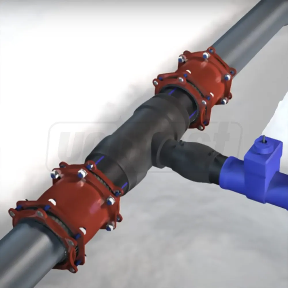 Муфта универсальная чугунная (широкий диапазон)  D.625 (630-662) MULTI/JOINT® 3007  +GF+