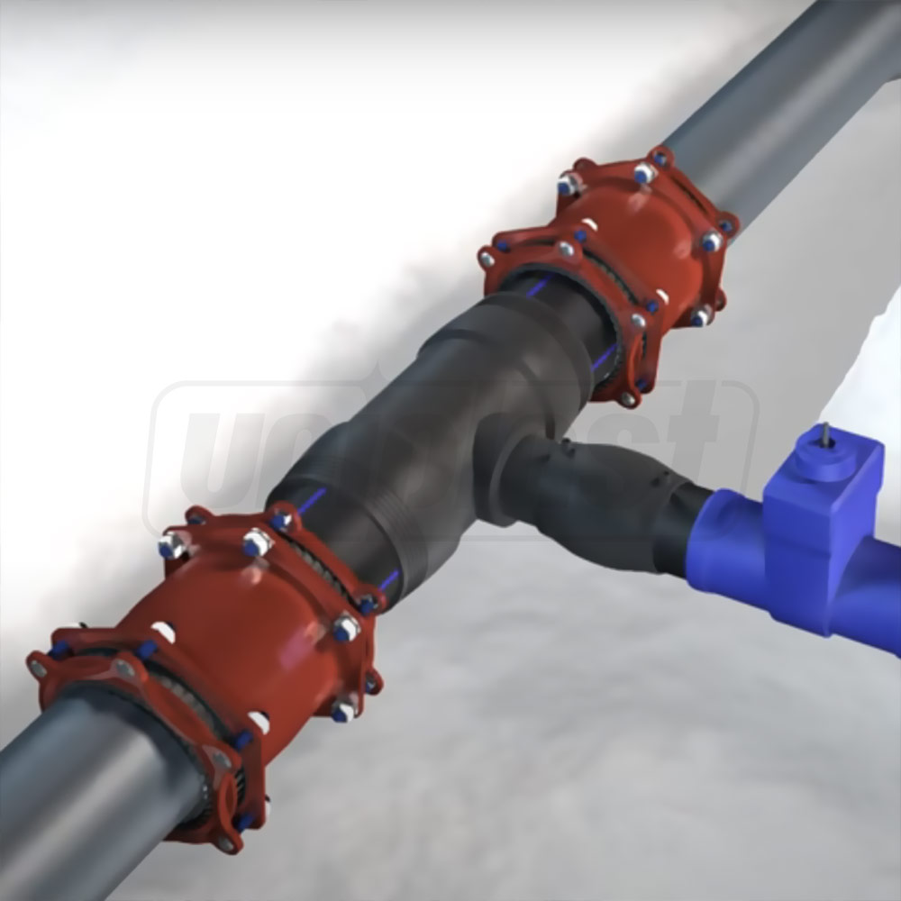 Mufa larga toleranta  D.825 (837-869) MULTI/JOINT® 3007  +GF+