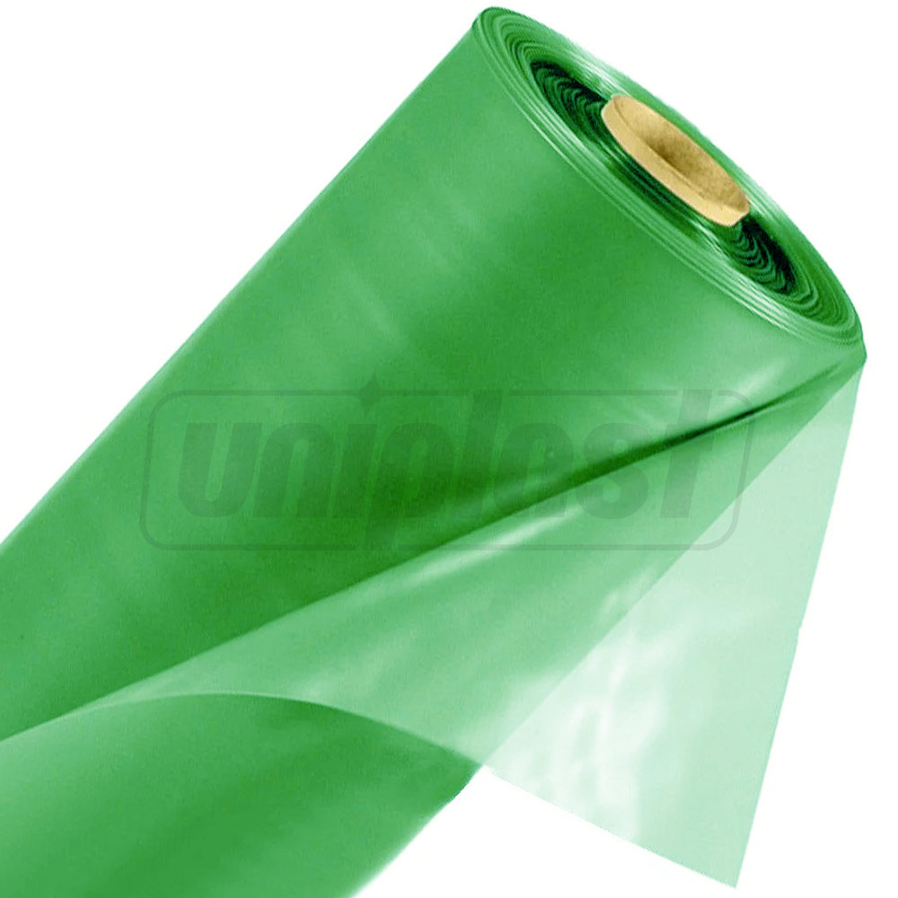Folie (verde) UV 110 mcm din polietilena pentru sere H=12 m, L=50 m, 71.9 kg
