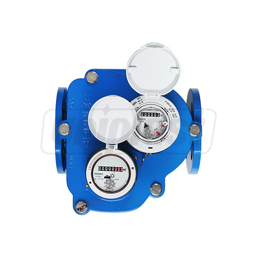 Водомер комбинированный фланцевый D. 80 x 20 (с 2-мя импульсными модулями для снятия показаний)  ZENNER