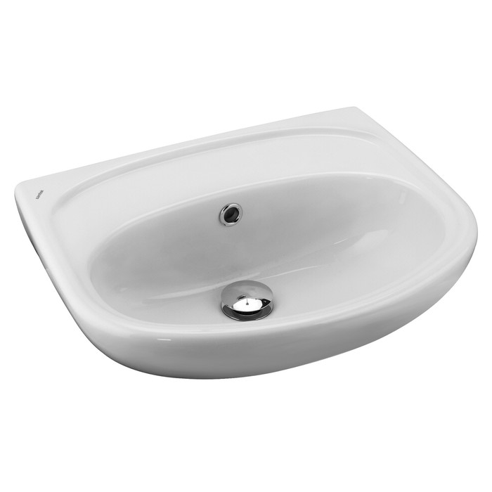 Lavoar fara piedestal semirotund 55 cm Animo fara fixator (+preaplin, fara sifon)  SANTEK SK RU