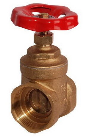 Задвижка D. 1.1/4" бронзовая HY