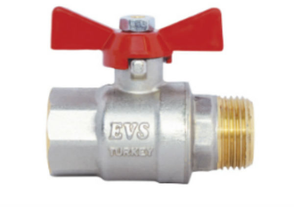 Robinet bila D.  3/4" FE/FI fluture PN40  EVS