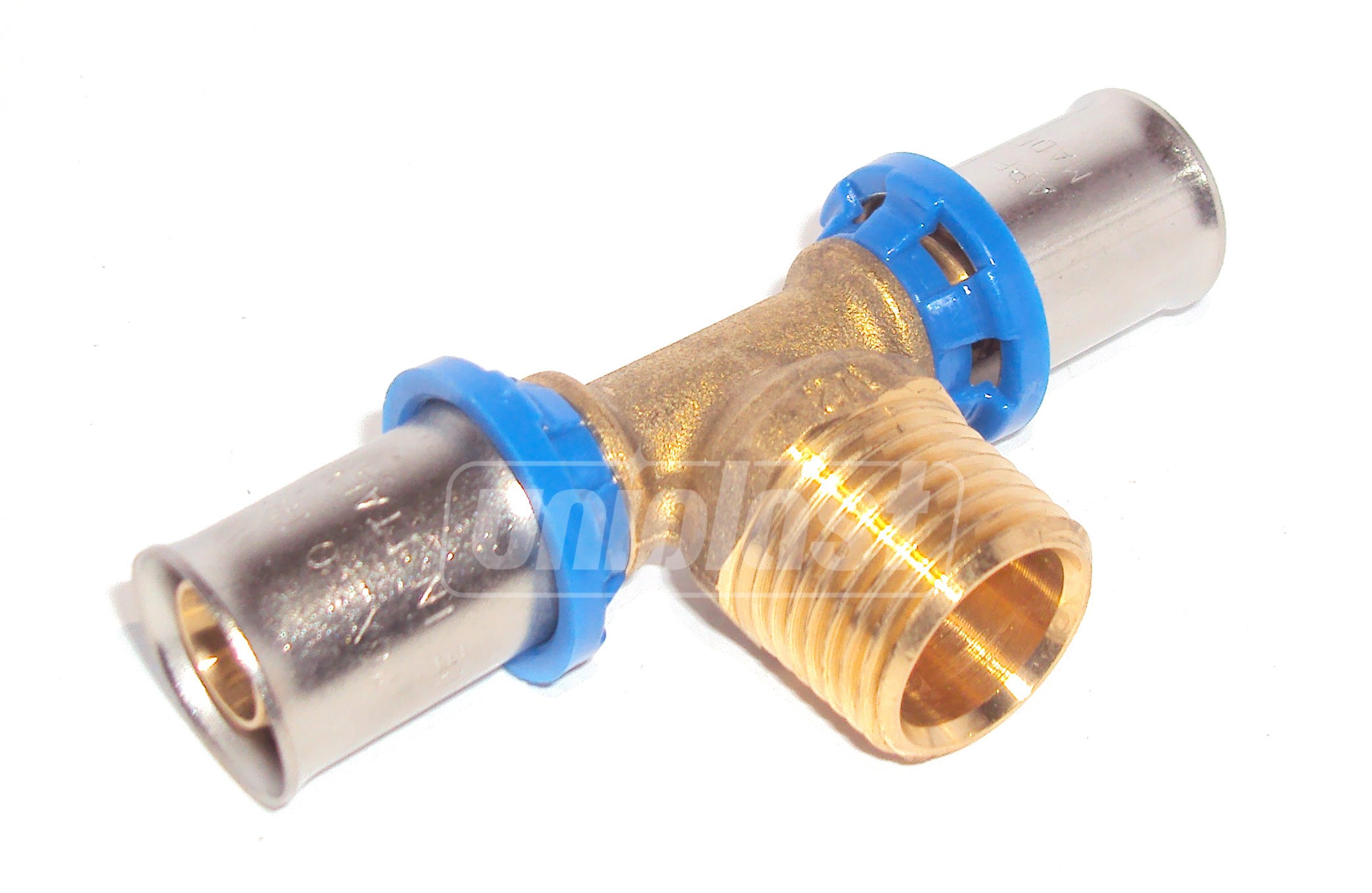 Тройник D. 26 x 3/4" П пресс  APE