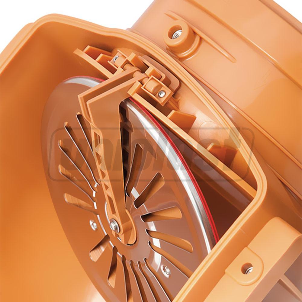 Обратный клапан D.250 ПВХ (заслонка из нержавеющей стали) ZB250 KARMAT