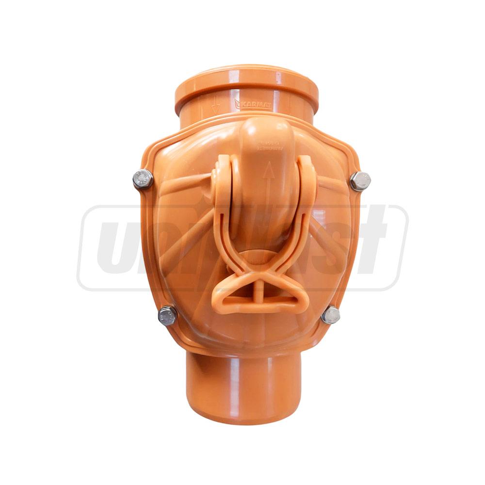 Clapeta de sens unic D.200 PVC (clapeta din inox) ZB200  KARMAT