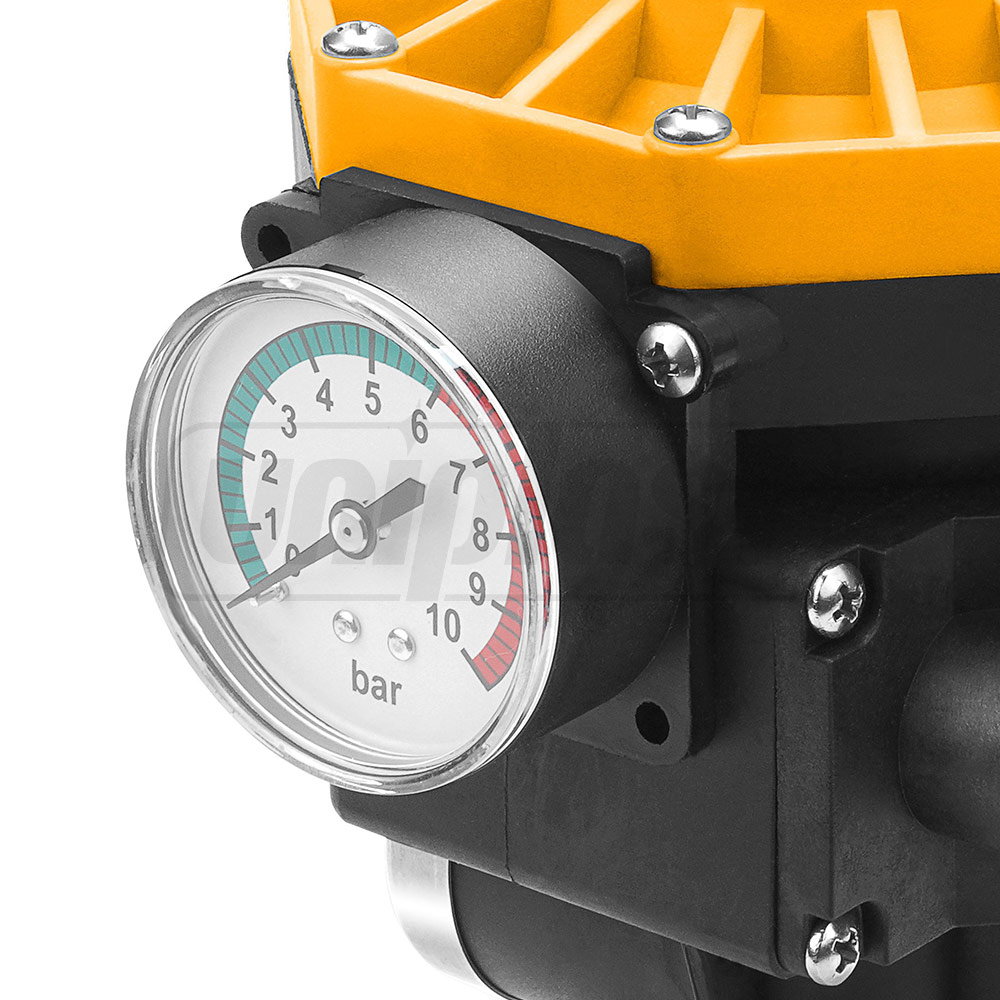 Регулятор давления электронный для насоса 220-240 V 50 Hz, 1 kW, 1.5 bar, 10 A  TOLSEN (с тонкой настройкой)