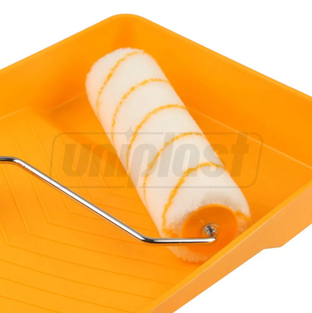 Set pentru zugravit 3 piese: maner trafalet, tavita (360 x 270 x 60 mm) si rola de burete TOLSEN