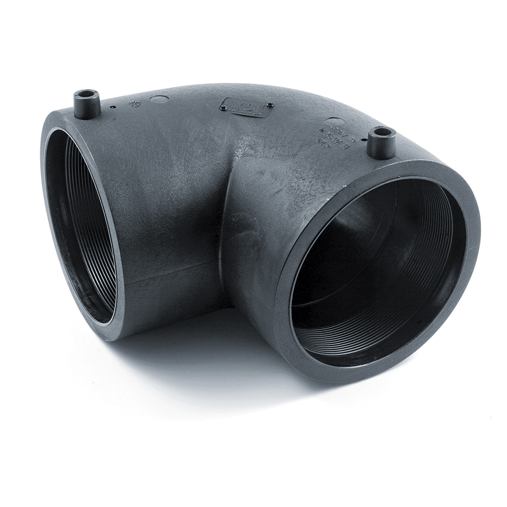 Cot e/f 90° D.355 PE100 SDR11 PN16 39.5W  FOX