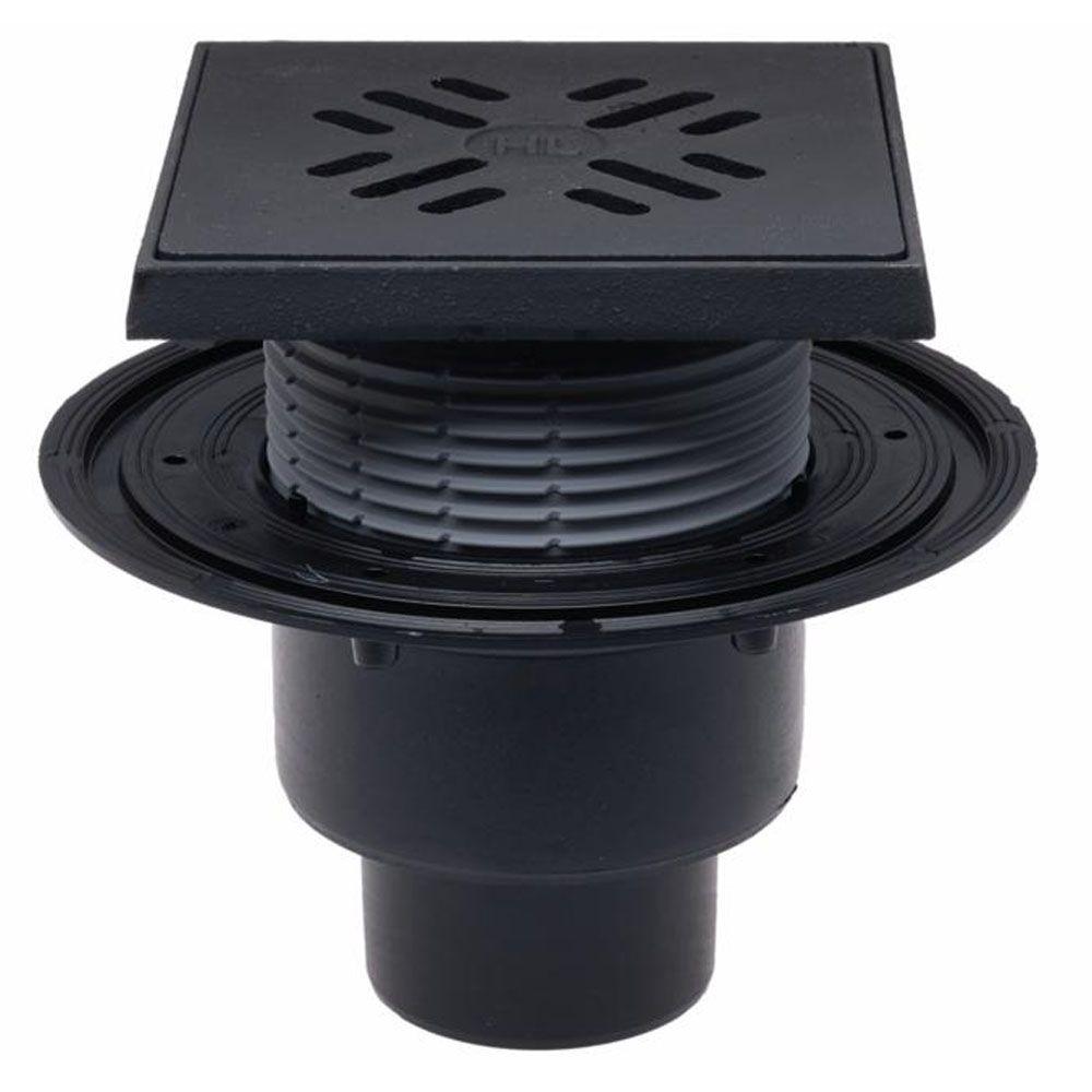 Трап внутренний вертикальный ПП D. 50/75/110 (137 x 137 мм, чугун) 1.5 т HL310NG  HL