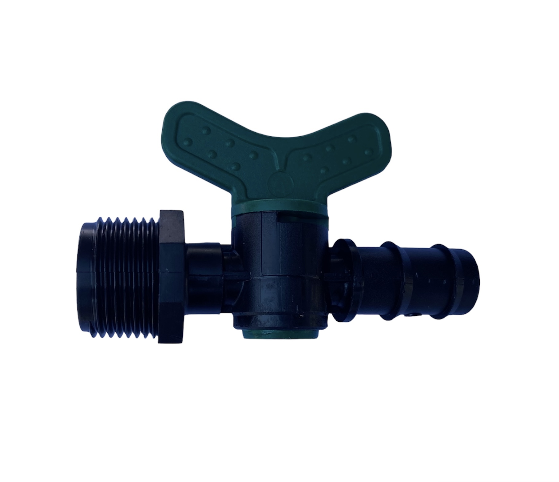 Robinet cilindric + tub de picurare D. 20x3/4" FE 18560