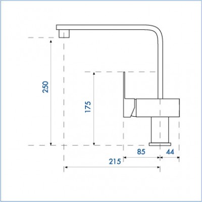 Baterie bucatarie DAS 42 SM27 verticala Art. 95032780 SOBIME