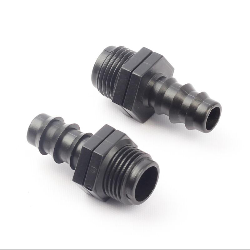 Adaptor cu portfurtun D. 20x3/4" FE (negru) 15010-2-C