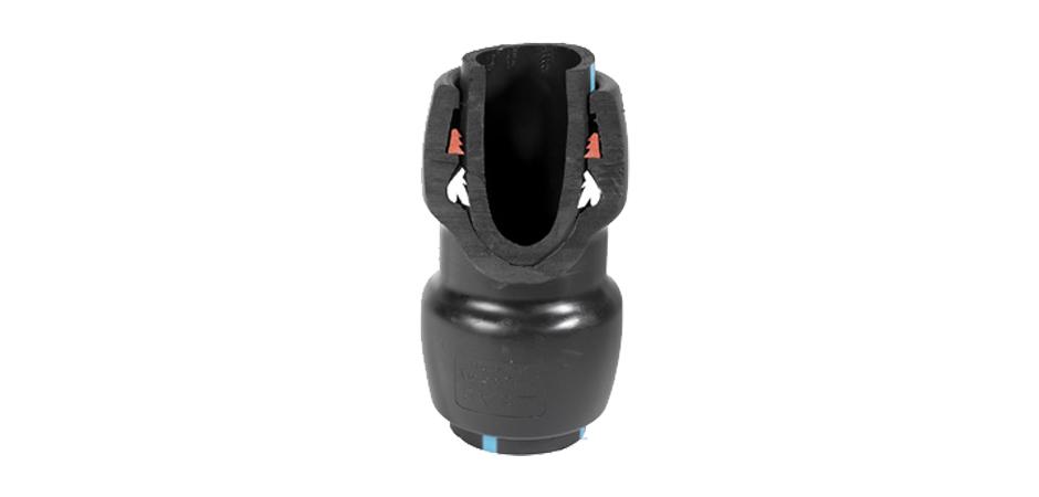 Соединение зажимное Plug & Play D.110 Nero  SAB