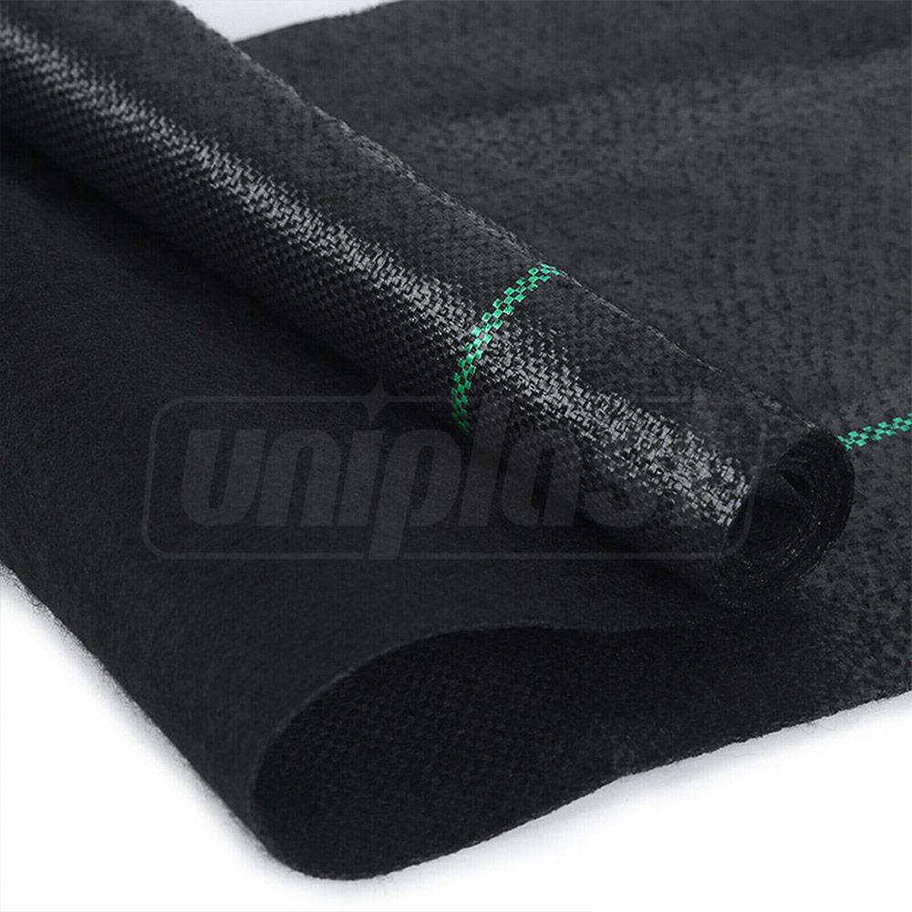 Agrotextil 90 g/m² (negru cu linie verde) (1.2 m х 50 m) UNITAPE