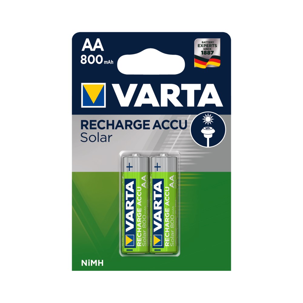Аккумулятор Recharge Accu Solar AAA 800 mAh (2 шт.)  VARTA