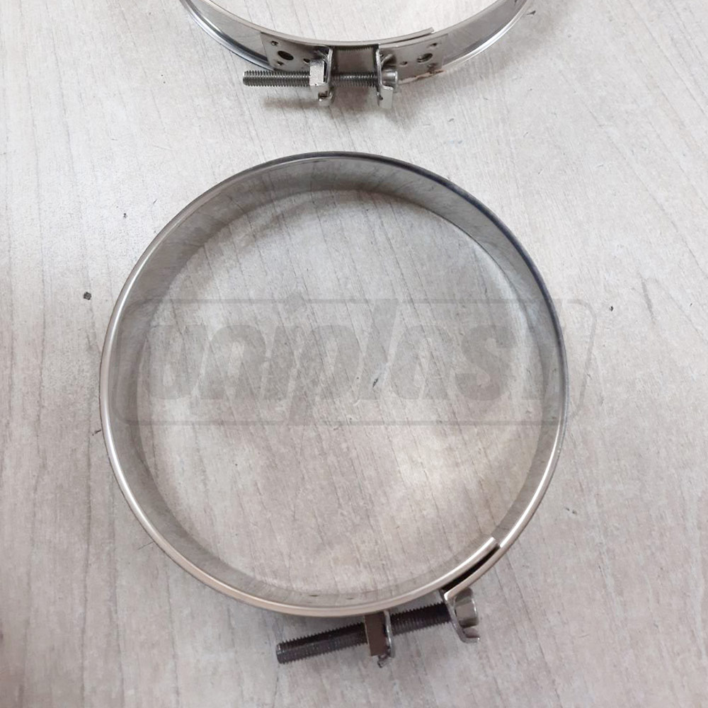 Colier otel inox D. 5" (130-138 mm) W28  SAB